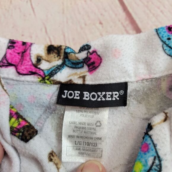 Joe Boxer pug pajamas L10/12 - Picture 3 of 3